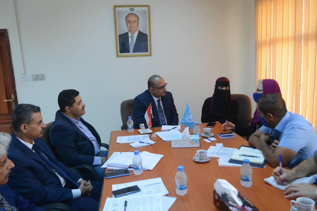 وزير التخطيط يبحث مع بعثة الهجرة الدولية دعم جهود مواجهة ملف اللاجئين