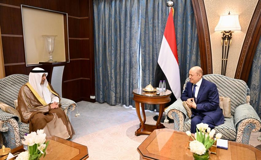 الرئيس العليمي يشيد بدور مجلس التعاون في دعم اليمن وقضيته العادلة