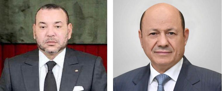 رئيس مجلس القيادة الرئاسي يهنئ ملك المغرب بعيد العرش