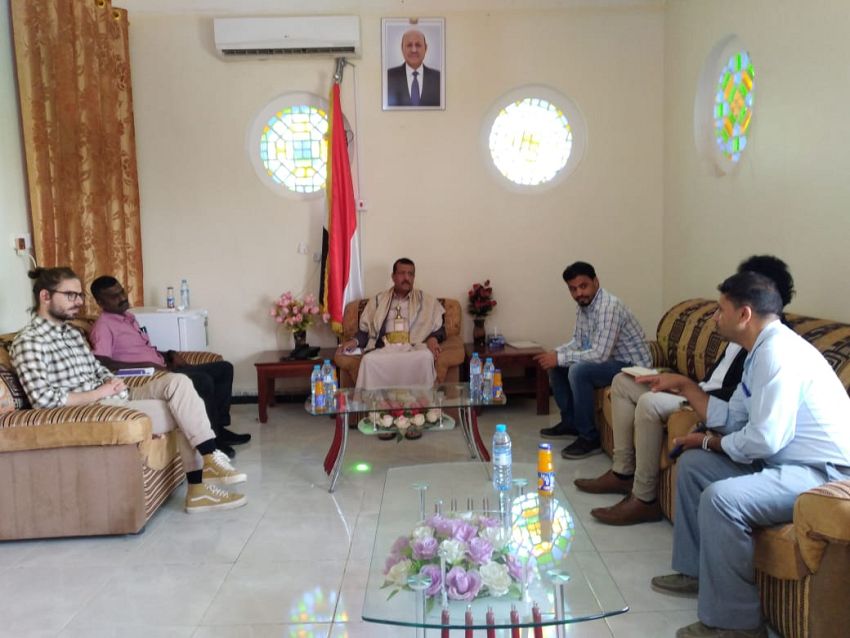 مناقشة التدخلات الانسانية لمنظمة اكتد بمأرب