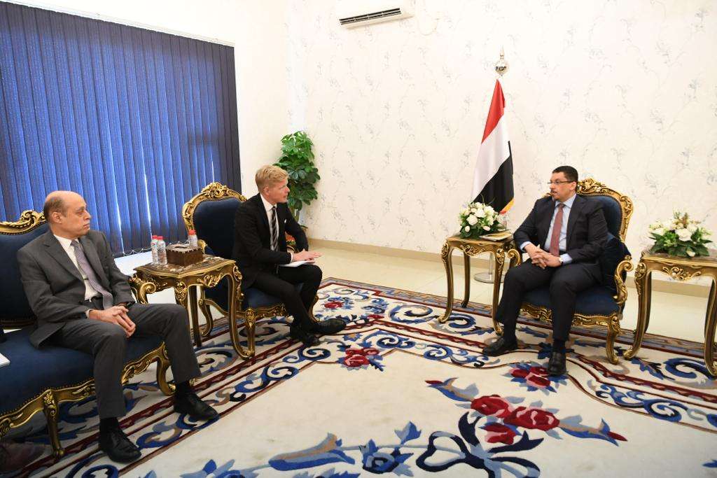 وزير الخارجية يبحث مع المبعوث الأممي جهود إنجاح الهدنة واستكمال بنودها