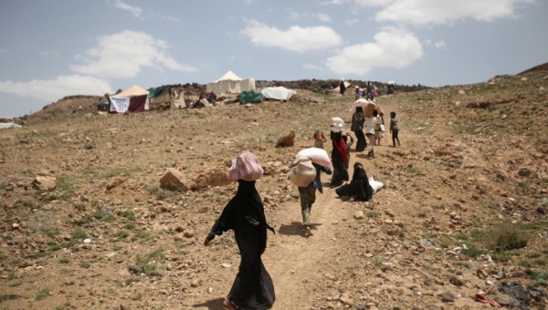 الهجرة الدولية: نزوح 19 أسرة يمنية خلال الأسبوع الفائت