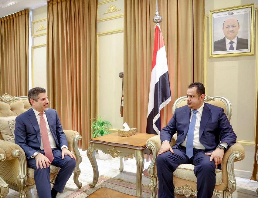 رئيس الوزراء يبحث مع السفير الأمريكي جهود احياء العملية السياسية في اليمن