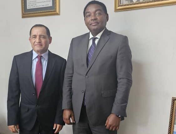 السفير الارياني يستعرض مع مسؤول اثيوبي تطورات الاوضاع في اليمن